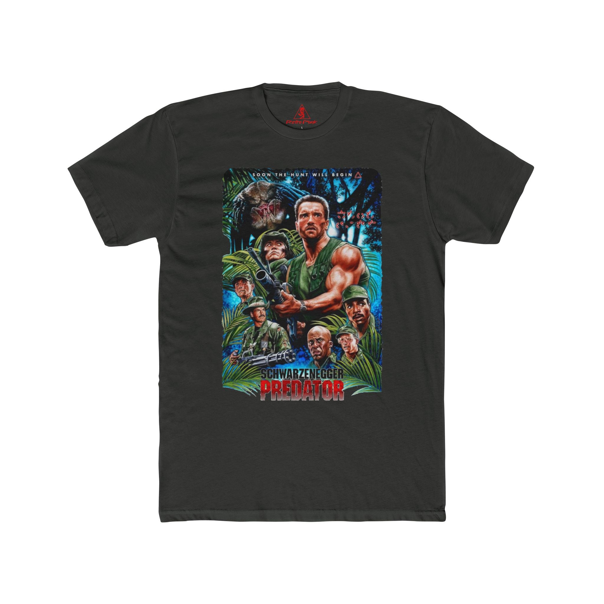 Predator 1987 Arnold Schwarzenegger Graphic Tee