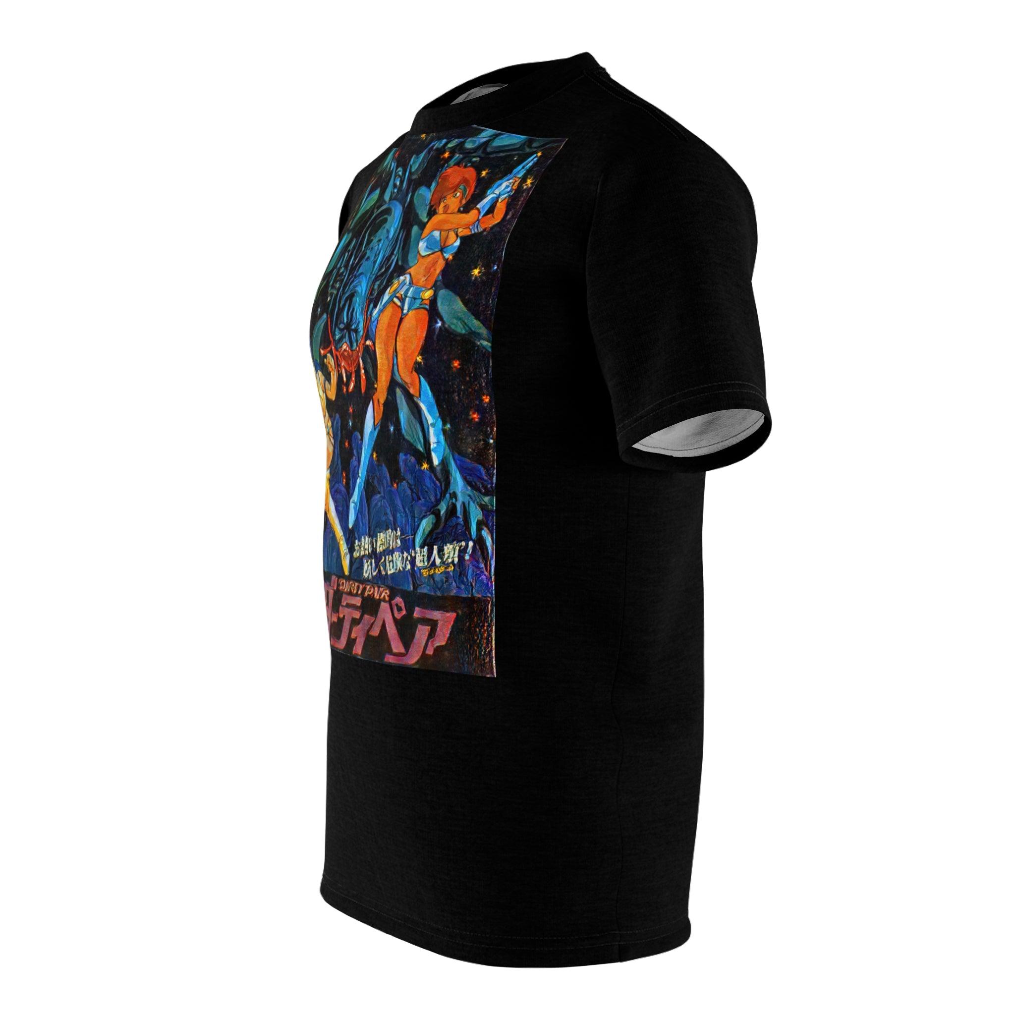 Dirty Pair Graphic T-Shirt - Retro Punk Design 