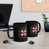 Resident Evil U.B.C.S. Black Mug 11oz | Retro PlayStation Zombie Outbreak Drinkware | RetroPunkDesign