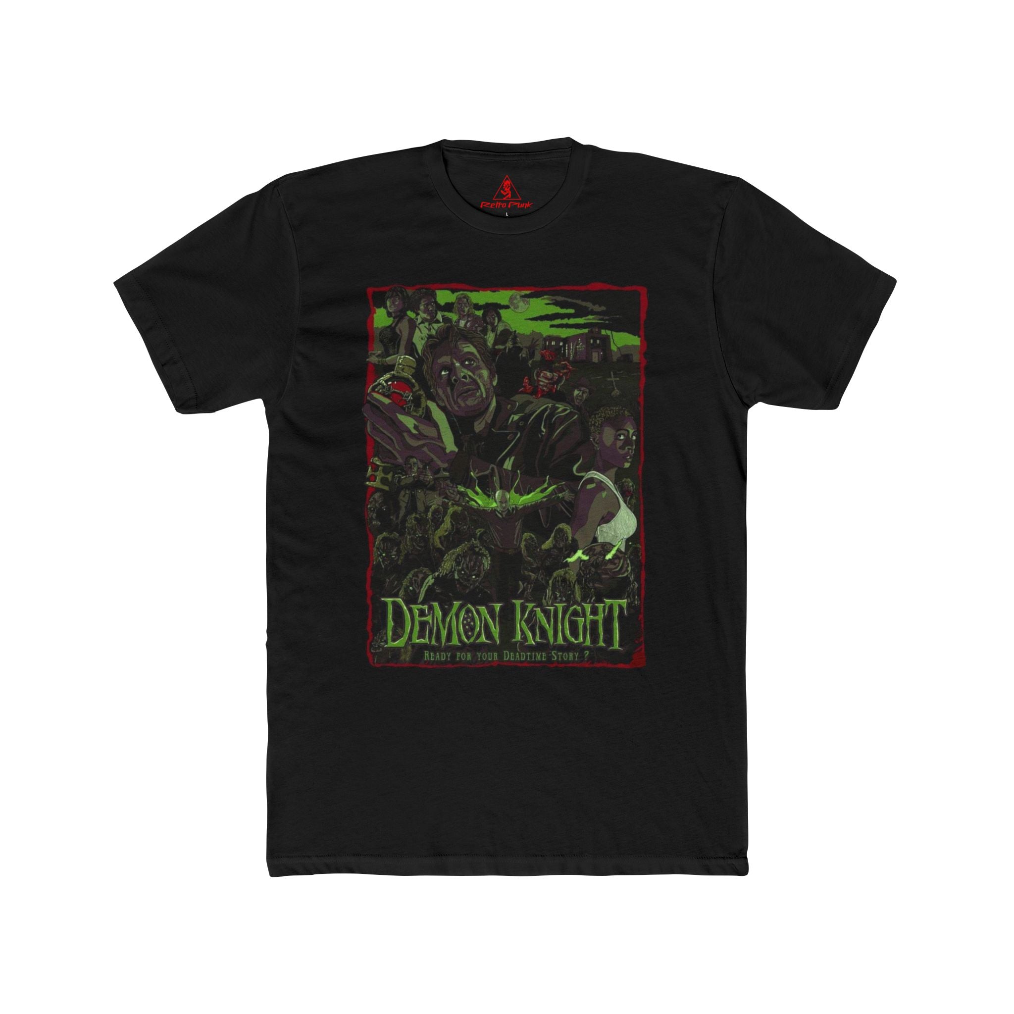 Tales from the Crypt Demon Knight 1995 Graphic T-Shirt  90s Horror Movie Tee  RetroPunkDesign