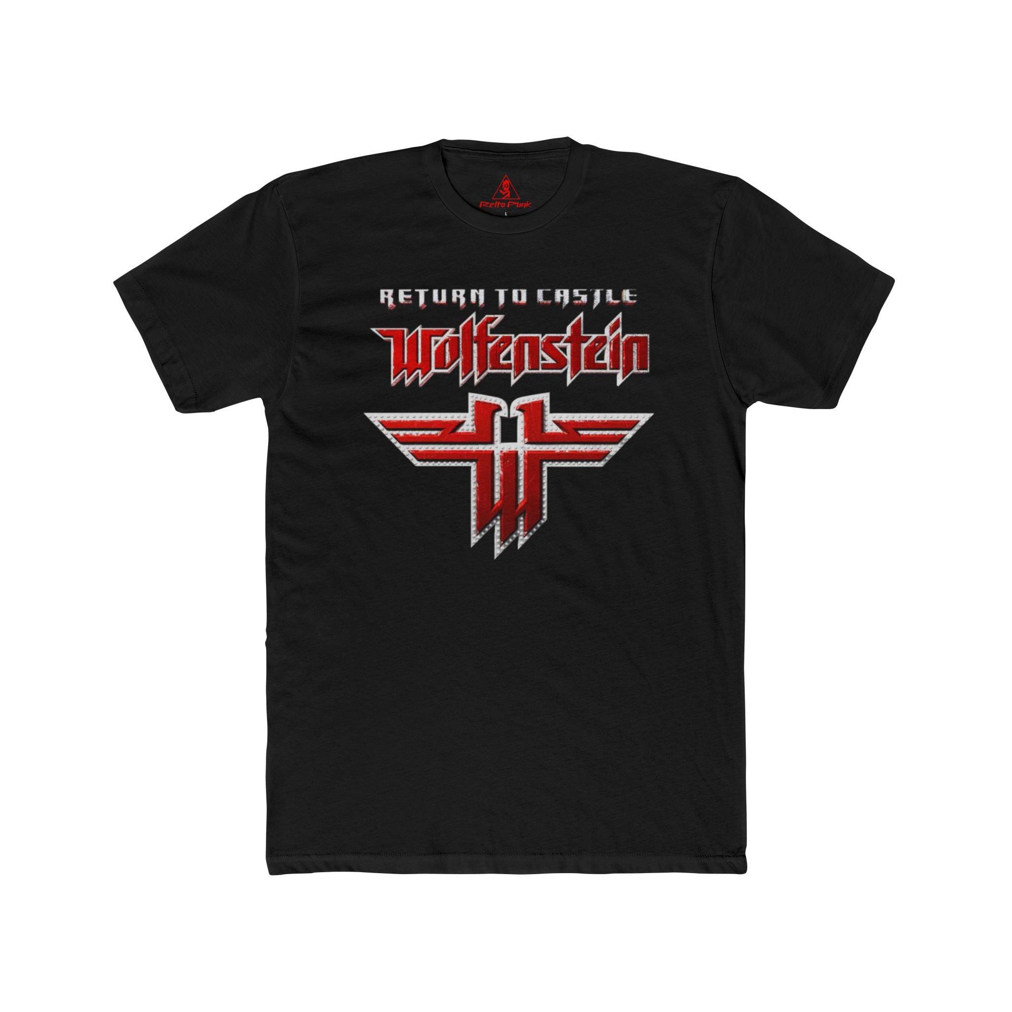 Return to Castle Wolfenstein Graphic T-Shirt | Retro WWII FPS Gaming Tee | RetroPunkDesign - Retro Punk Design 