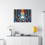 Chrono Trigger Black Omen Canvas Art Print | Retro RPG Wall Art | 100% Cotton Canvas