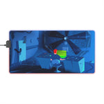 Another World LED Gaming Mouse Pad | Retro Cinematic PC Adventure RGB Desk Mat | RetroPunkDesign - Retro Punk Design 