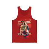 Crying Freeman Tank Top | Retro Anime Assassin Sleeveless Tee | RetroPunkDesign