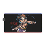 Black Lagoon Revy Gaming LED Mouse Pad  RGB Anime Desk Mat Action Cyberpunk Accessory  RetroPunkDesign - Retro Punk Design 