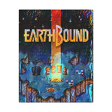EarthBound Oil Painting Canvas Art Print Retro RPG Wall Decor
