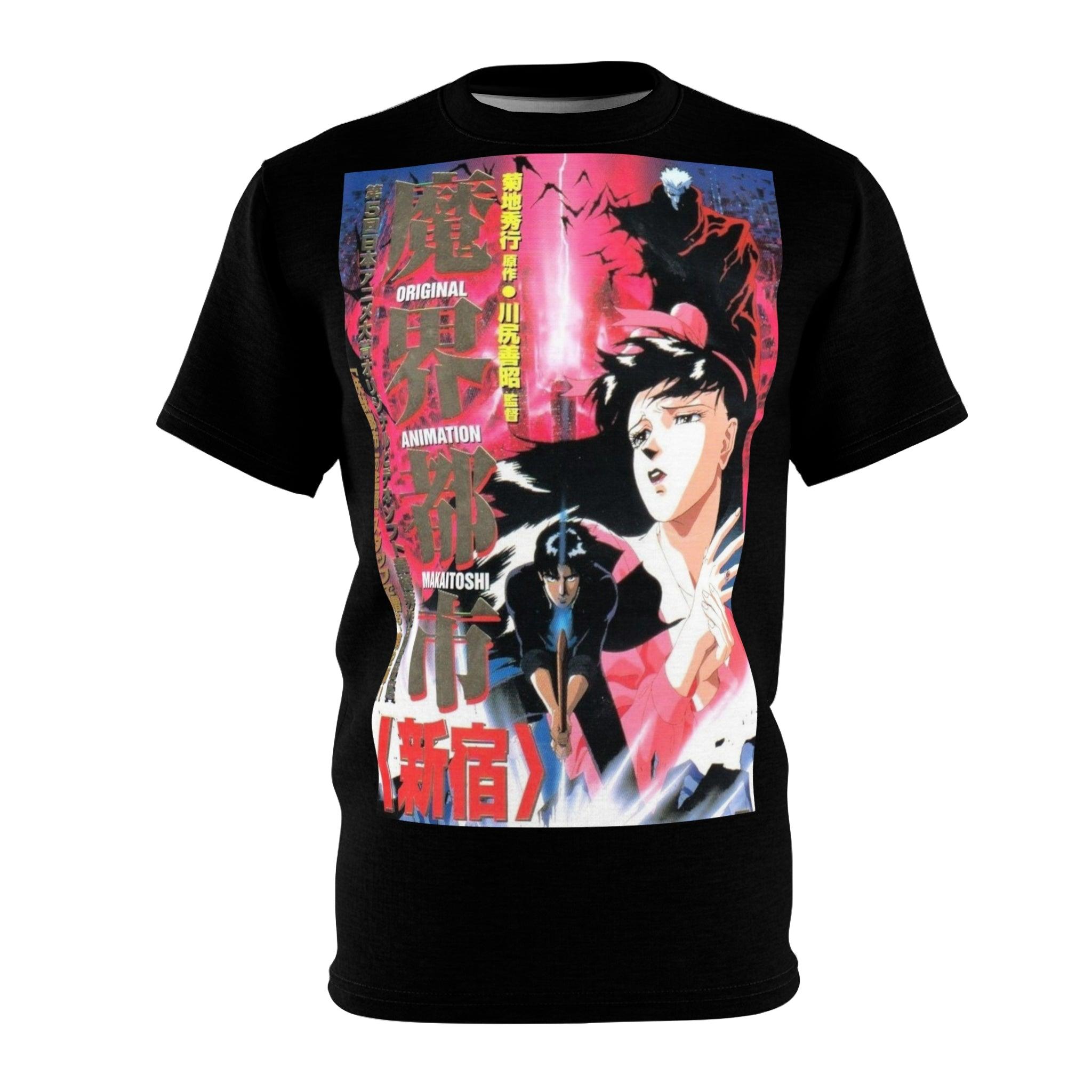 Demon City Shinjuku Tee Graphic - Retro Punk Design 