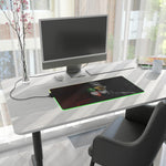 Command & Conquer Red Alert LED Gaming Mouse Mat  RGB Desk Pad  Retro RTS Game Accessory  RetroPunkDesign - Retro Punk Design 