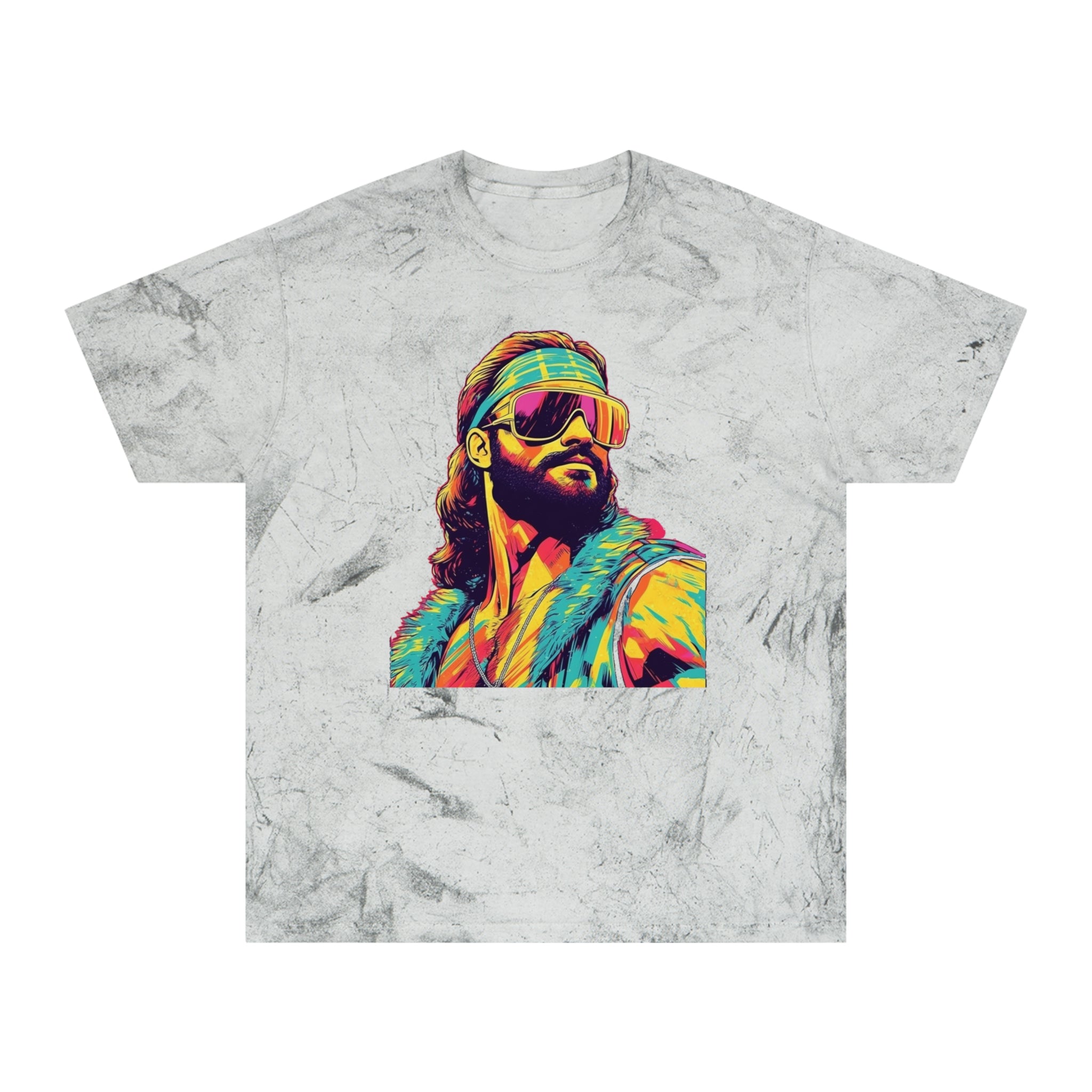 The Macho Man Randy Savage Graphic T-Shirt  Retro Wrestling Tee  Classic 80s WWF Apparel RetroPunkDesign