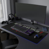 Metal Gear Solid 2 Sons of Liberty Retro Gaming LED Mouse Pad  RGB Desk Mat  Tactical Stealth Game Accessory  RetroPunkDesign - Retro Punk Design 