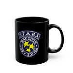 Resident Evil STARS 11oz Black Mug - Retro Punk Design 