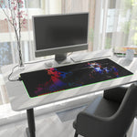 Metal Gear Solid Retro Gaming LED Mouse Pad  RGB Desk Mat  Stealth Game Accessory  RetroPunkDesign - Retro Punk Design 