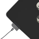 Ghost in the Shell Stand Alone Complex 2nd Gig LED Mouse Pad RGB Cyberpunk Anime Desk Mat  RetroPunkDesign - Retro Punk Design 