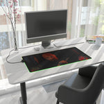 Command & Conquer Brotherhood of Nod Kane LED Gaming Mouse Mat  RGB Desk Pad  Retro RTS Game Accessory | RetroPunkDesign - Retro Punk Design 