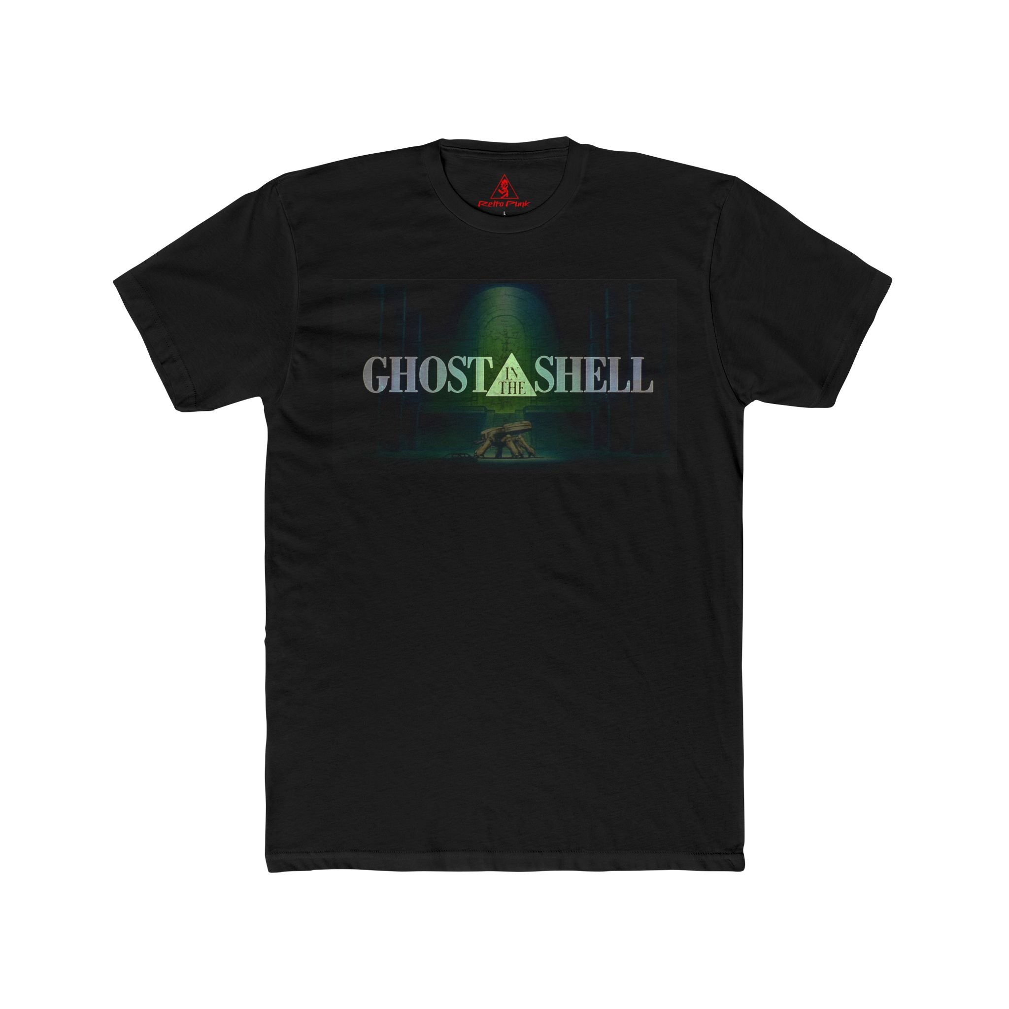 Ghost in the Shell Graphic Tee - Retro Punk Design 