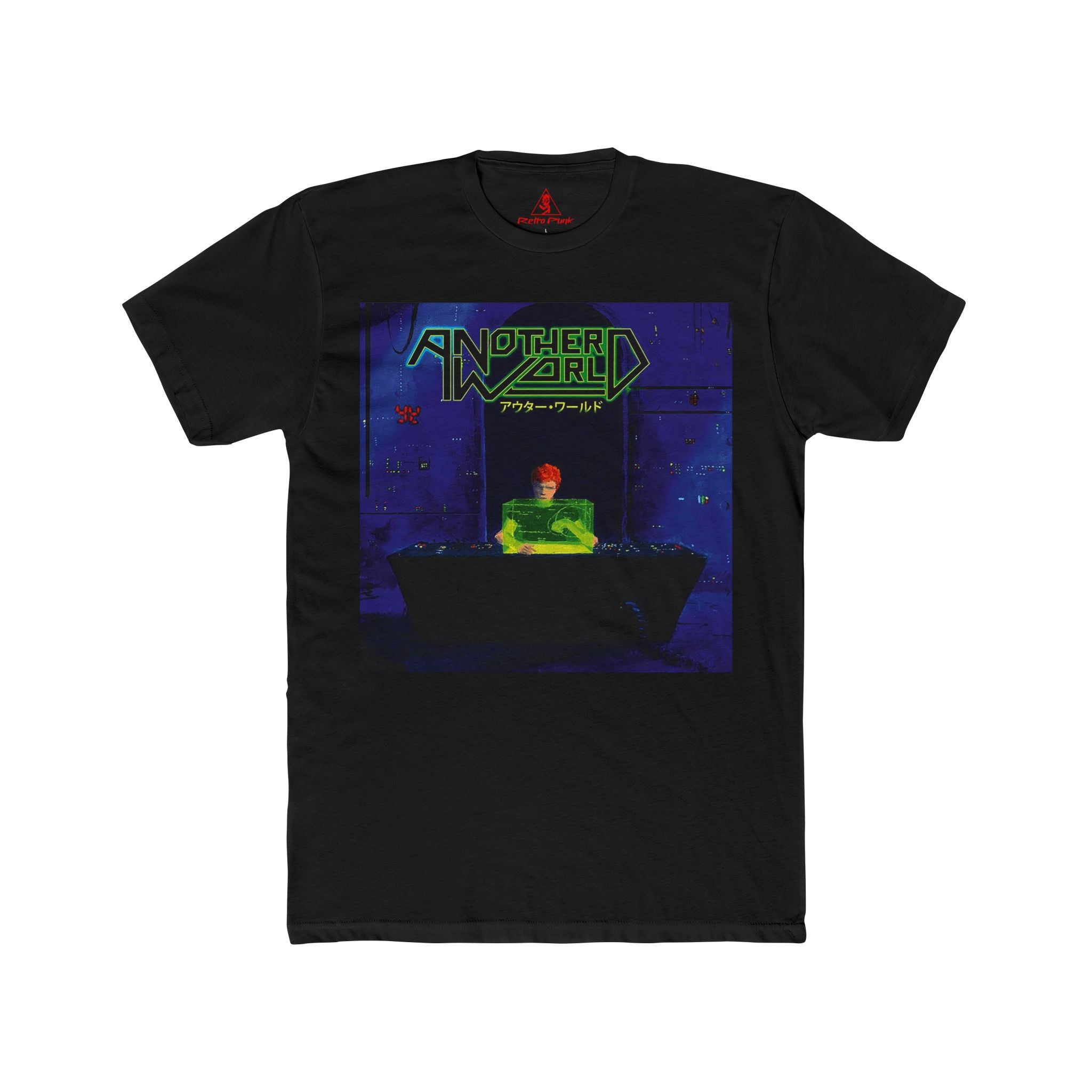 Another World Graphic T-Shirt  Retro Gaming Tee  1991 Cinematic Platformer Shirt