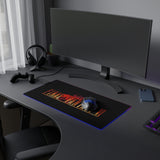 Final Fantasy VI LED Gaming Mouse Pad RGB Desk Mat - Retro Punk Design 