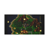 Chrono Trigger Lavos Attack Canvas Art Print | Retro RPG Wall Art | 100% Cotton Canvas