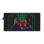 EarthBound Moonside LED Gaming Mouse Pad | Retro SNES RPG RGB Desk Mat | RetroPunkDesign - Retro Punk Design 