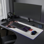 Metal Gear Solid Retro Gaming LED Mouse Mat  RGB Desk Mat  Stealth Game Accessory  RetroPunkDesign - Retro Punk Design 