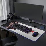 Metal Gear Solid Retro Gaming LED Mouse Mat  RGB Desk Mat  Stealth Game Accessory  RetroPunkDesign - Retro Punk Design 