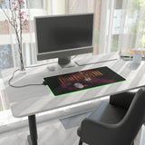 Final Fantasy III LED Gaming Mouse Mat  RGB Retro JRPG Desk Pad  90s SNES Game Accessory  RetroPunkDesign - Retro Punk Design 