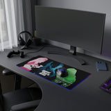 Grand Theft Auto Vice City LED Gaming Mouse Mat  RGB Retro 80s Neon Desk Pad  RetroPunkDesign - Retro Punk Design 