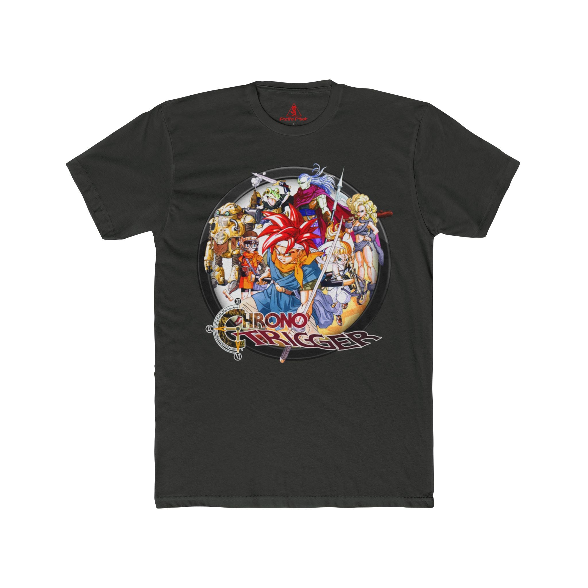 Chrono Trigger Graphic T-Shirt  Retro JRPG Game Tee  Classic SNES Video Game Apparel  RetroPunkDesign