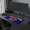 Ninja Gaiden Retro NES LED Gaming Mouse Pad | Classic 8 Bit Ninja RGB Desk Mat | RetroPunkDesign - Retro Punk Design 