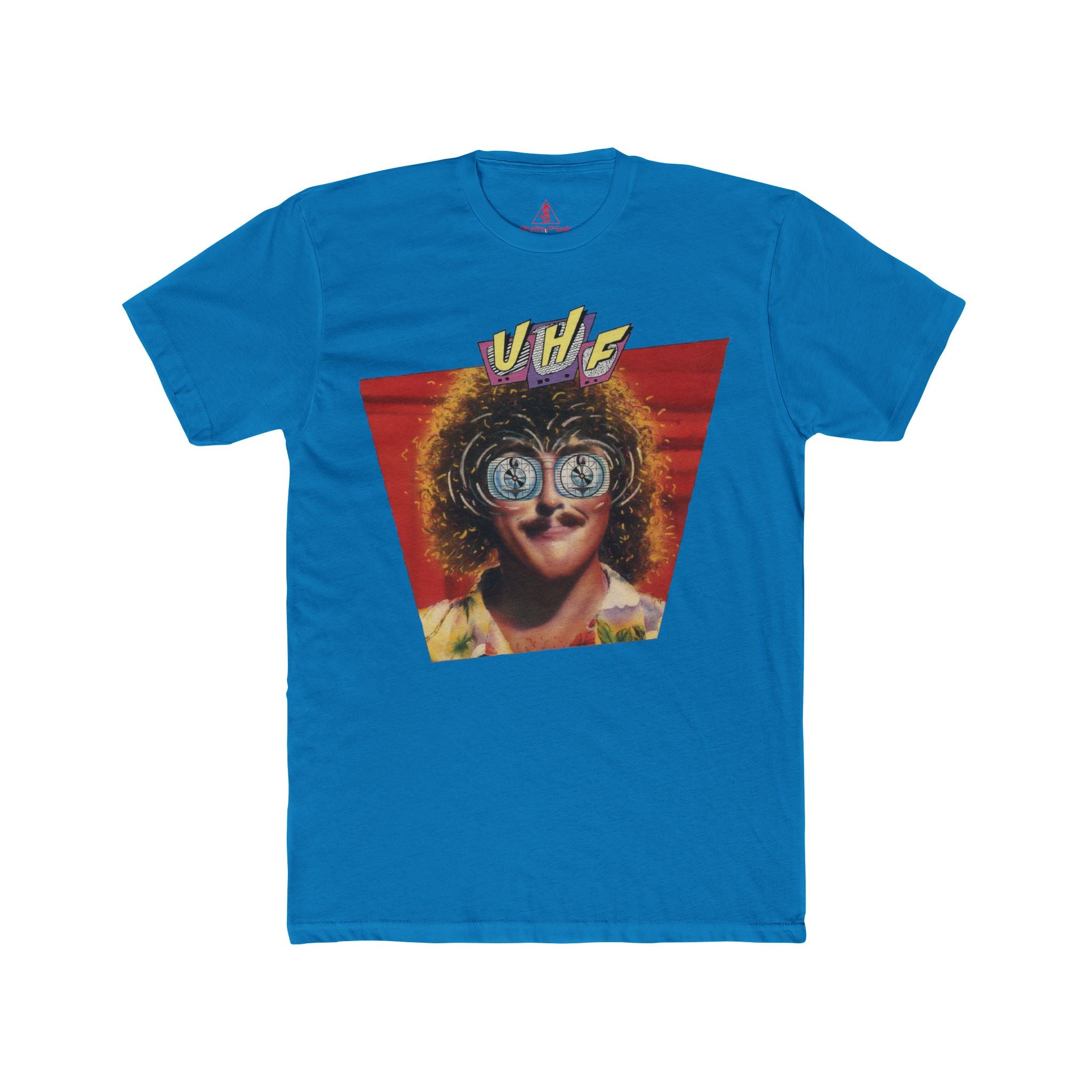 UHF Weird Al Yankovic Graphic T-Shirt 1989 Cult Comedy Movie Tee RetroPunkDesign