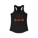 Diablo Women’s Racerback Tank Top | Retro Dark Fantasy Gamer Tank | RetroPunkDesign