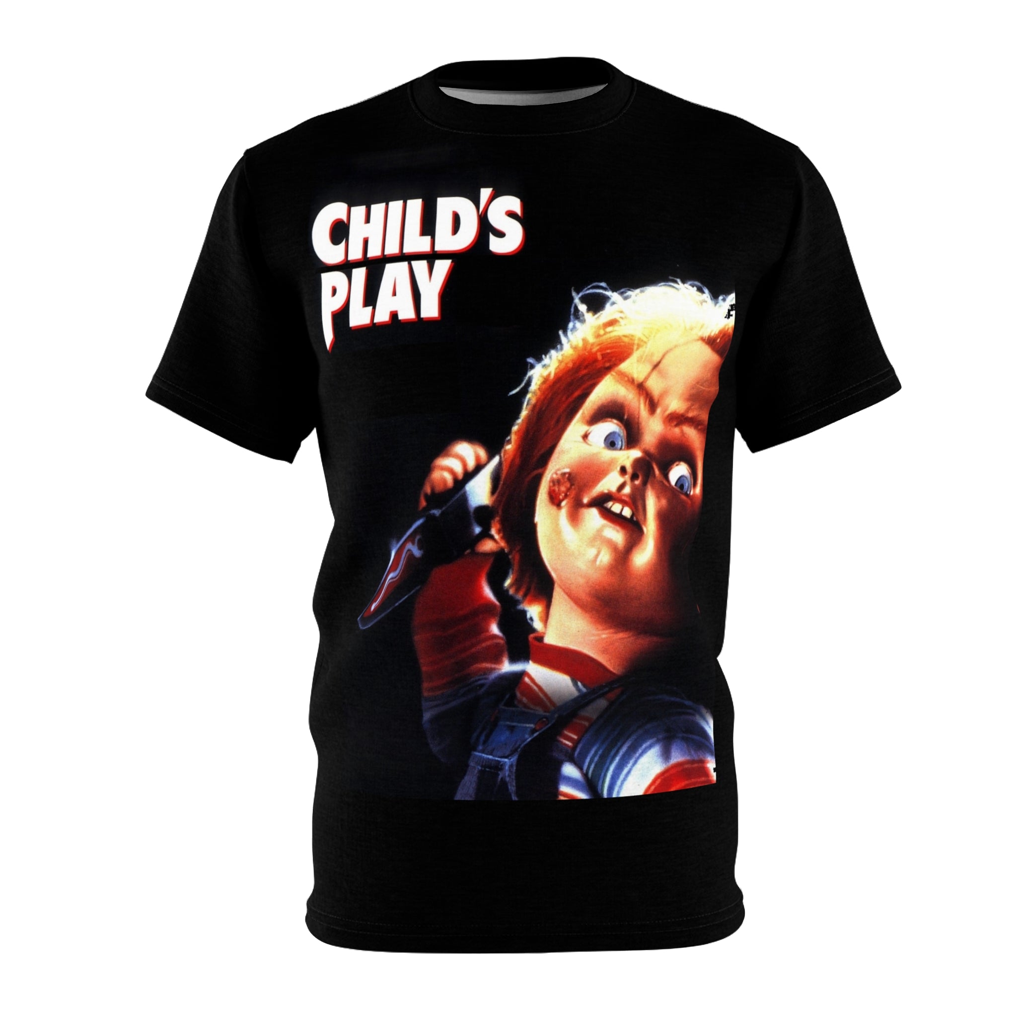 Child’s Play 1988 Graphic T-Shirt | Classic Horror Movie Tee | Chucky Cult Film Apparel | RetroPunkDesign