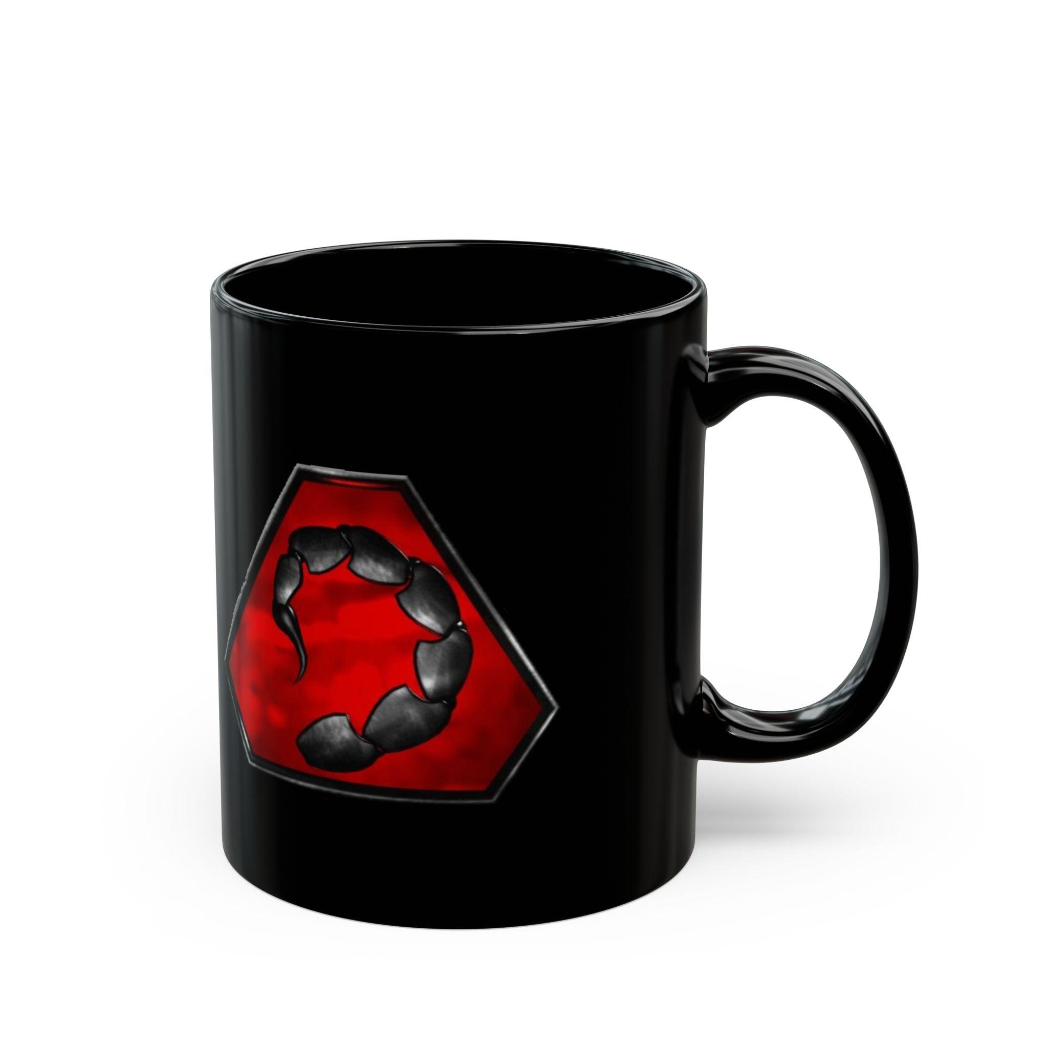 Command & Conquer Brotherhood of Nod Black Coffee Mug (11oz, 15oz) - Retro Punk Design 