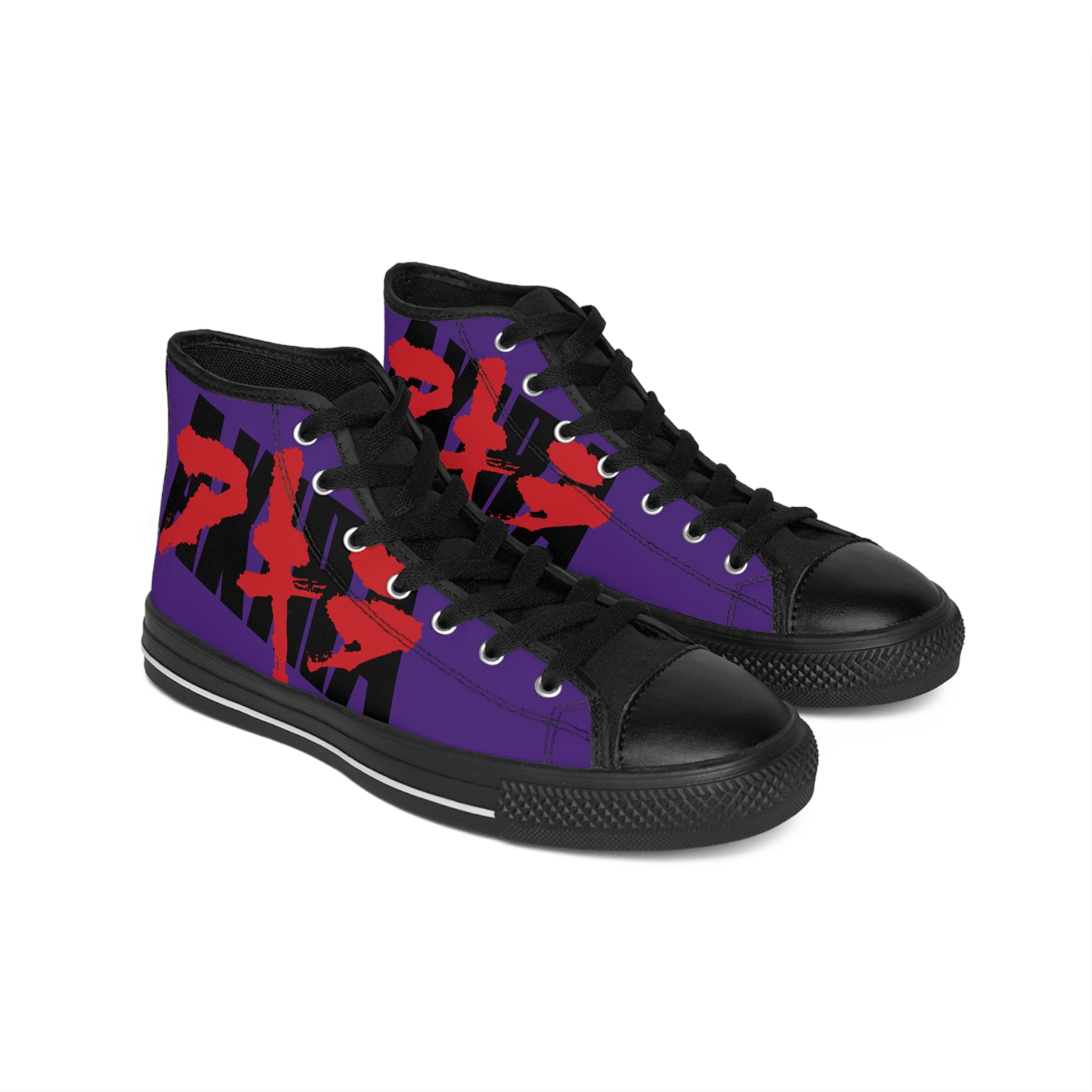 Akira Men's Classic Sneakers - Retro Punk Design 