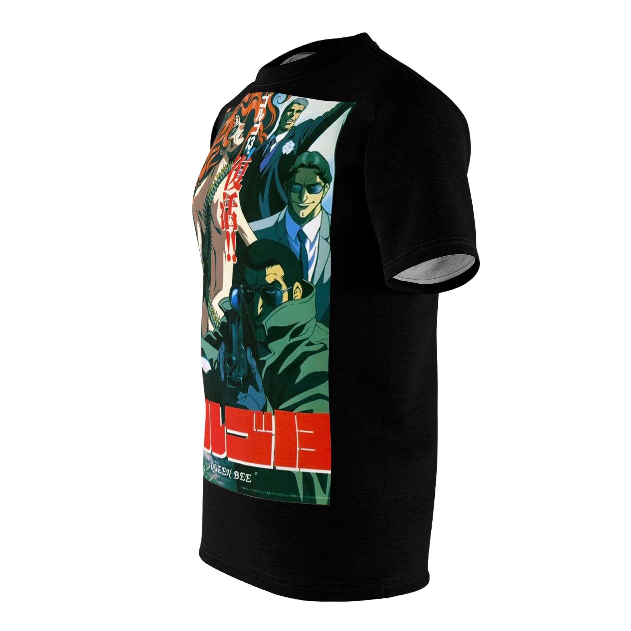 Golgo 13 Queen Bee Anime Graphic Tee - Retro Punk Design 