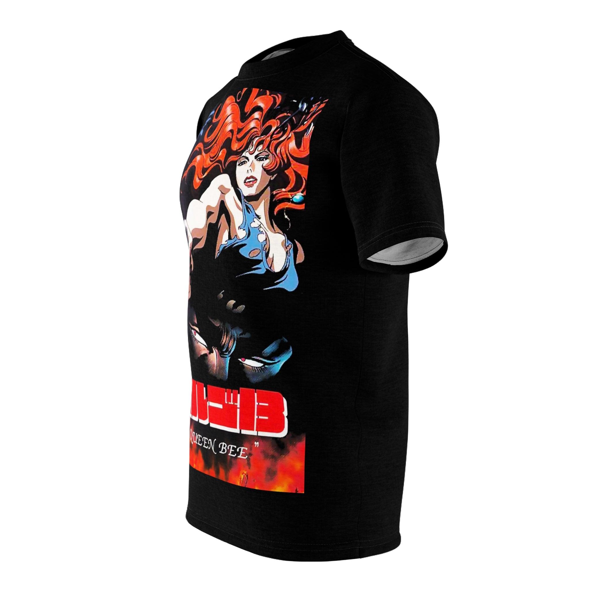 Golgo 13 Queen Bee Anime Graphic Tee - Retro Punk Design 