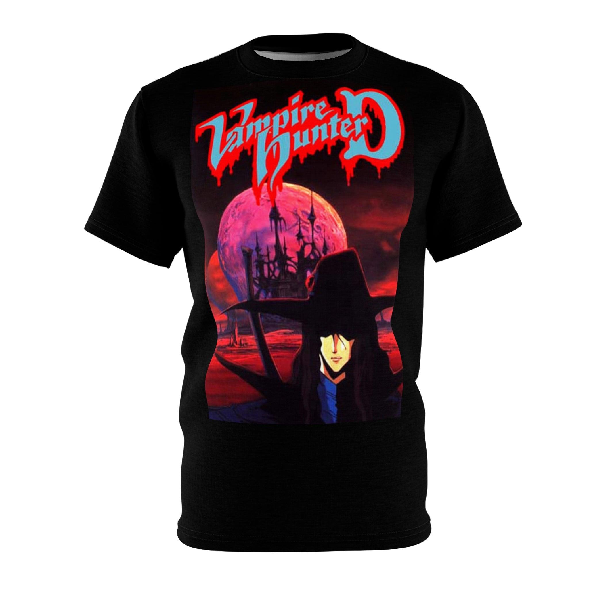 Vampire Hunter D Graphic Tee - Retro Punk Design 