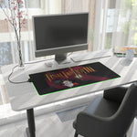 Final Fantasy III LED Gaming Mouse Mat  RGB Retro JRPG Desk Pad  90s SNES Game Accessory  RetroPunkDesign - Retro Punk Design 