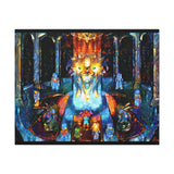 Chrono Trigger Black Omen Canvas Art Print | Retro RPG Wall Art | 100% Cotton Canvas