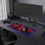 Akira LED Gaming Mouse Pad | Retro Cyberpunk Anime RGB Desk Mat | RetroPunkDesign - Retro Punk Design 