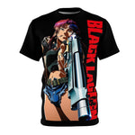 Black Lagoon Anime Revy Graphic Tee - Retro Punk Design 