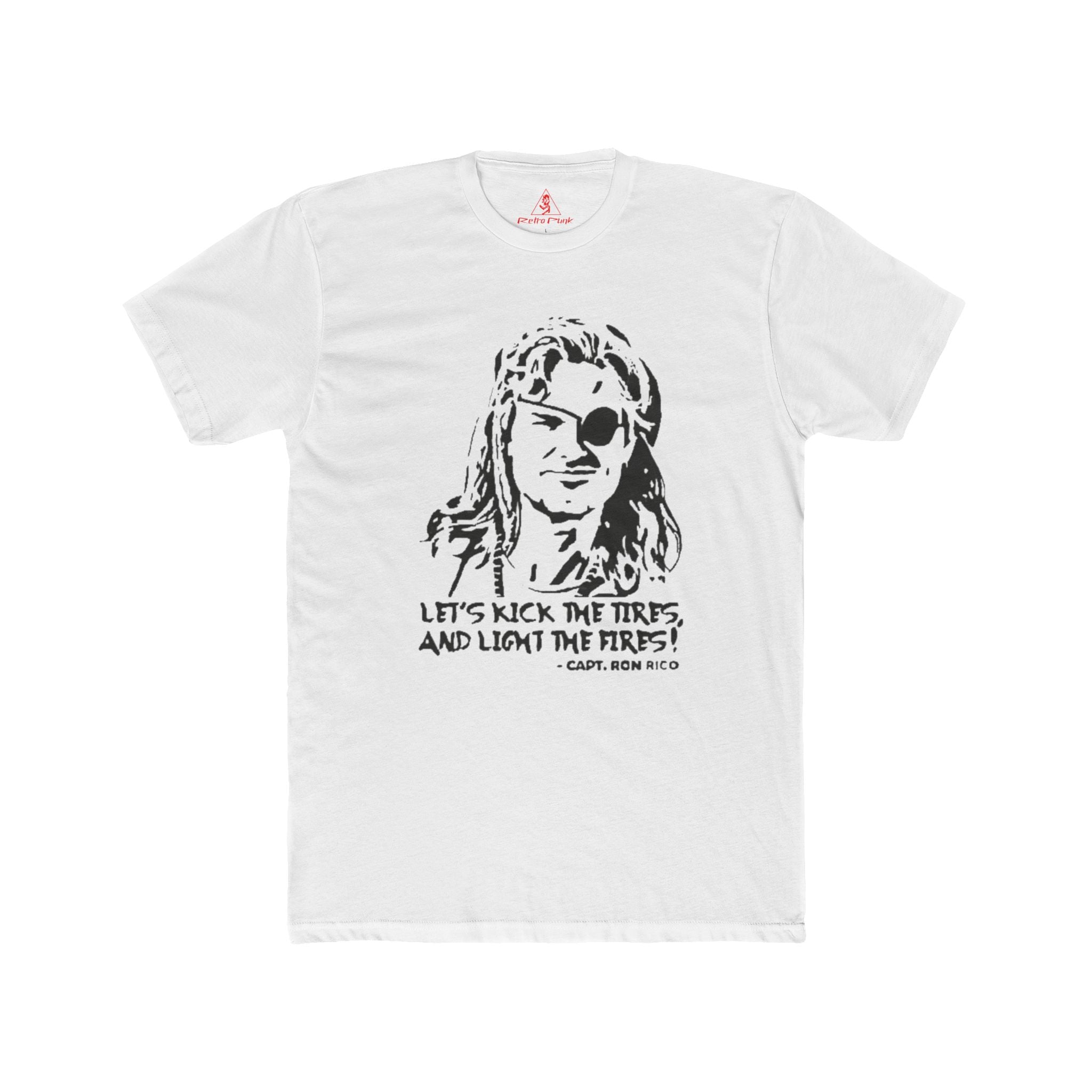 Captain Ron 1992 Kurt Russell Graphic T-Shirt  Retro Comedy Movie Tee  RetroPunkDesign