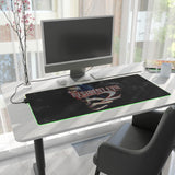 Resident Evil 2 LED Gaming Mouse Mat  RGB Desk Pad  Survival Horror Game Accessory  RetroPunkDesign - Retro Punk Design 