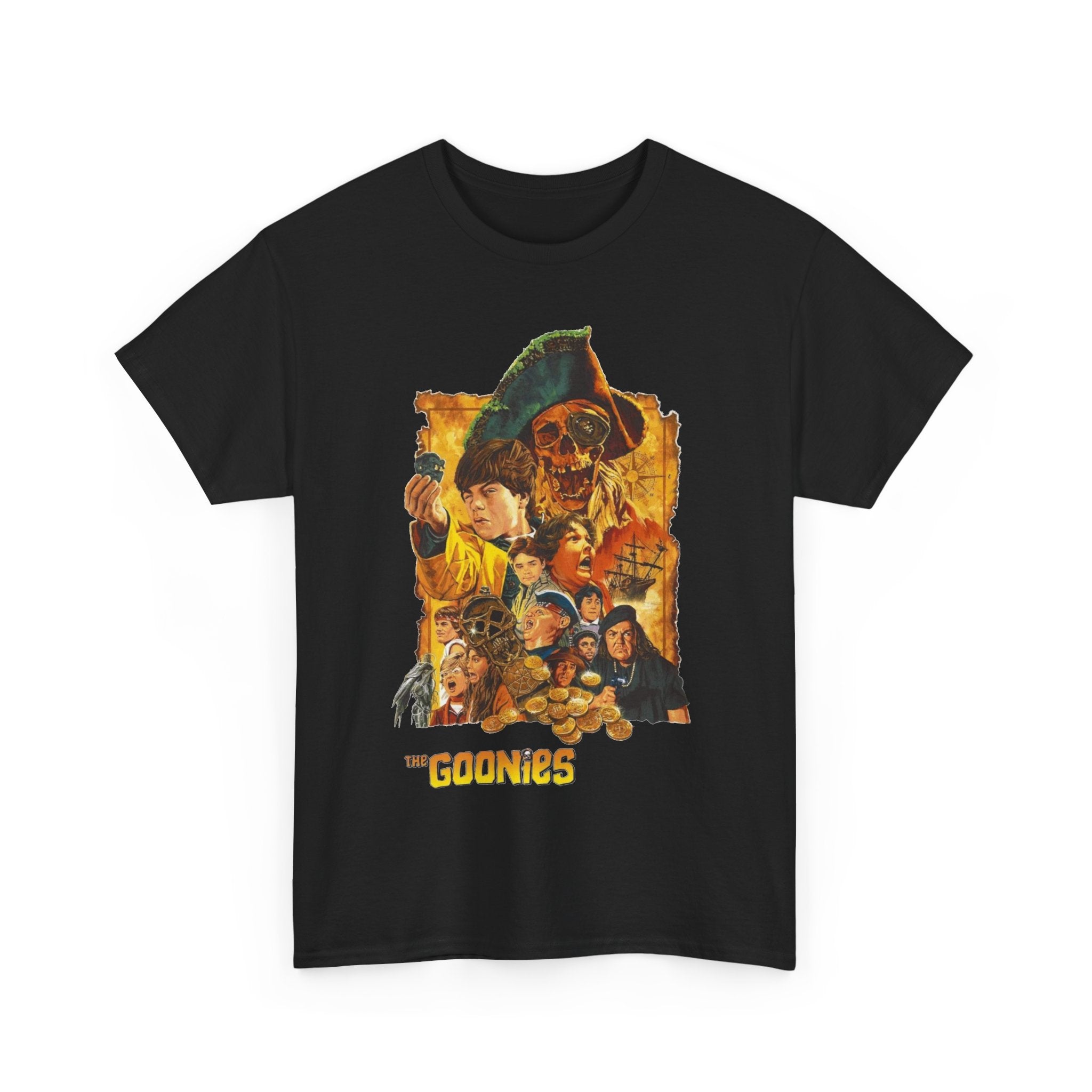 The Goonies Graphic T-Shirt | Retro 80s Adventure Movie Tee | RetroPunkDesign