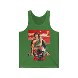 Crying Freeman Tank Top | Retro Anime Assassin Sleeveless Tee | RetroPunkDesign
