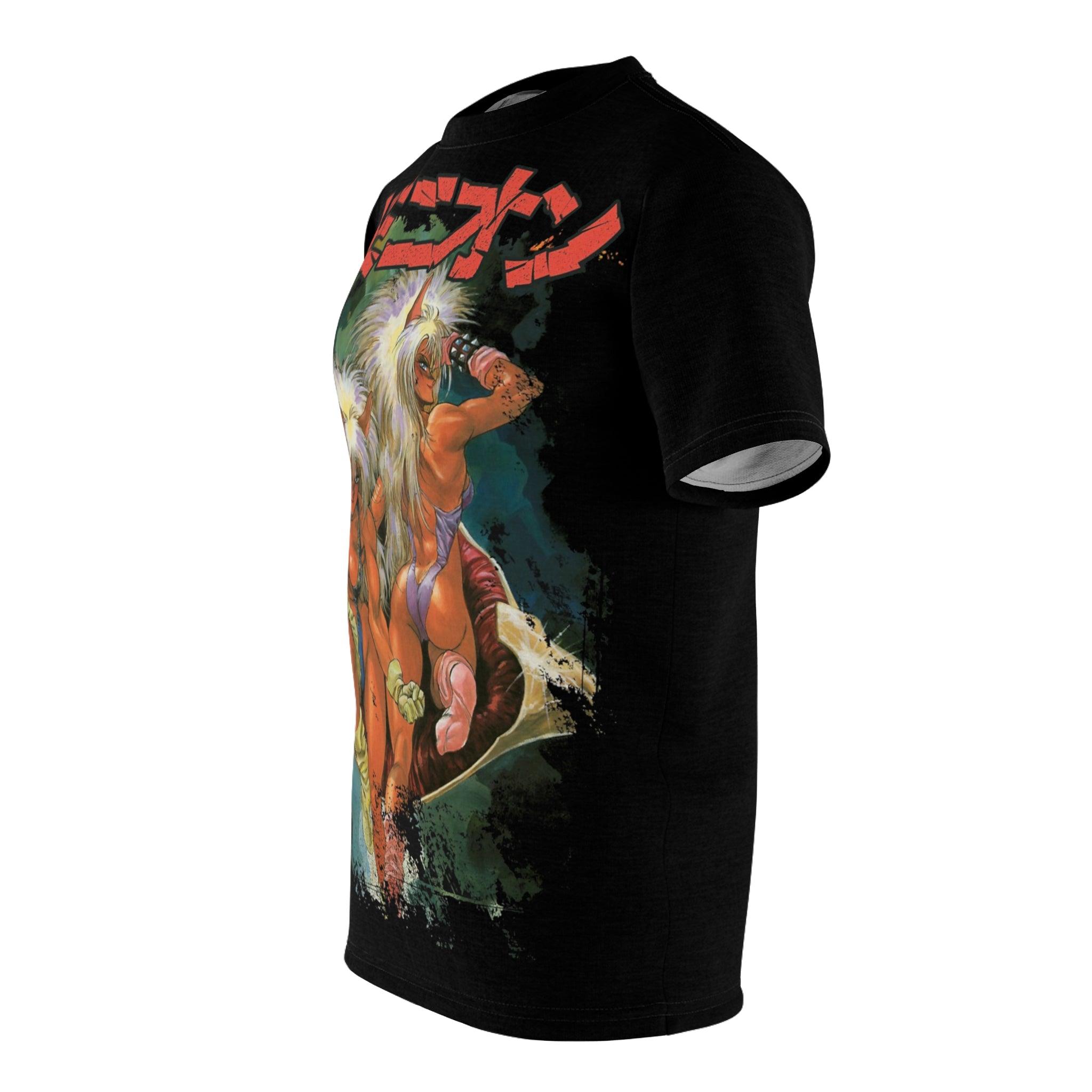 Dominion Tank Police Puma Sisters Graphic Tee - Retro Punk Design 