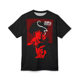 Cowboy Bebop Spike Spiegel Graphic T-Shirt | Retro Anime Sci-Fi Polyester Tee | RetroPunkDesign