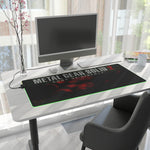 Metal Gear Solid 2 Sons of Liberty Retro Gaming LED Mouse Pad  RGB Desk Mat  Tactical Stealth Game Accessory  RetroPunkDesign - Retro Punk Design 