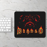 Diablo 1997 Gaming Mouse Pad Retro PC RPG Desk Mat Gothic Blizzard Game Accessory  RetroPunkDesign