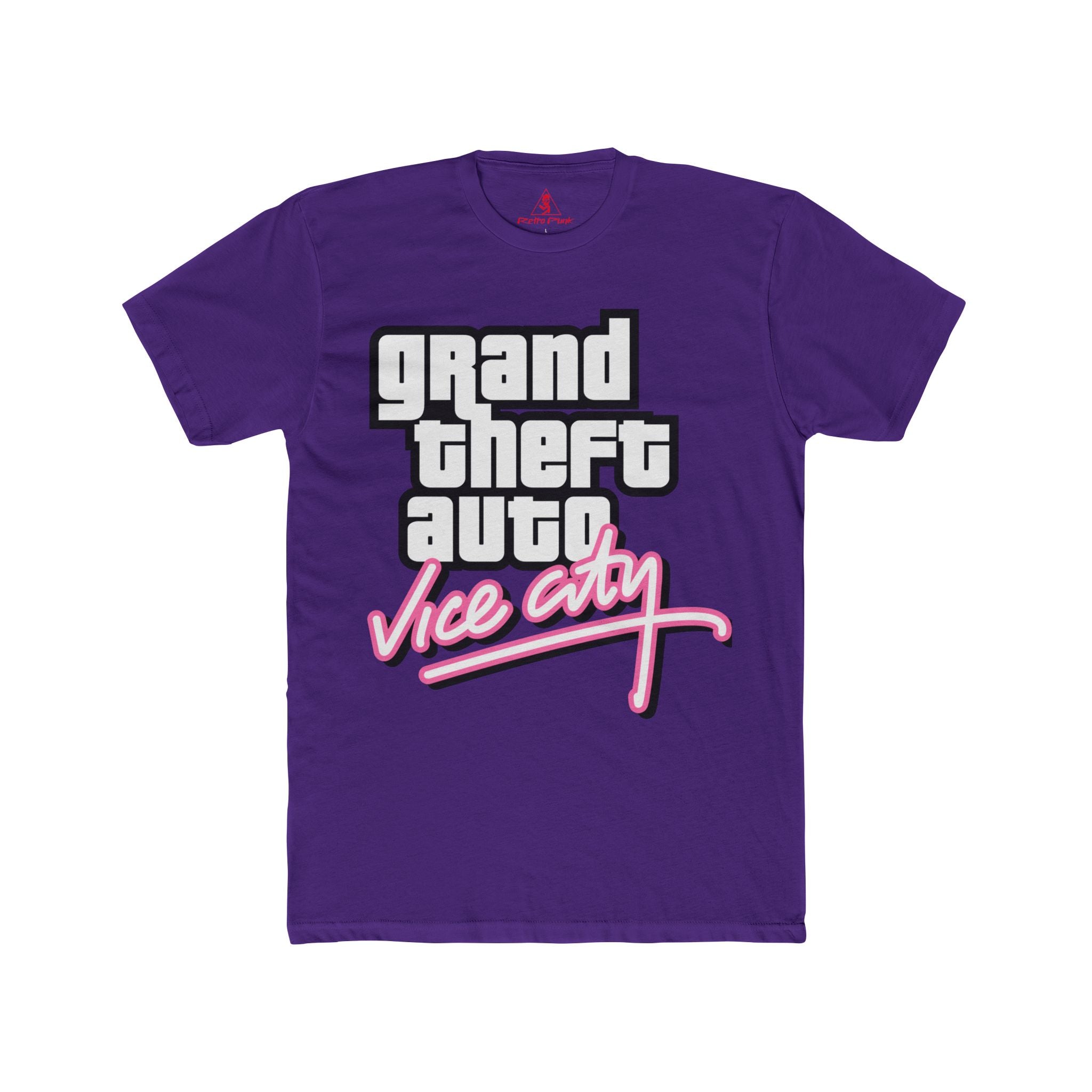 Grand Theft Auto Vice City Graphic T-Shirt  80s Retro Gaming Tee  RetroPunkDesign